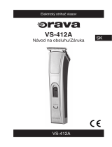 Orava VS-412 A Používateľská príručka