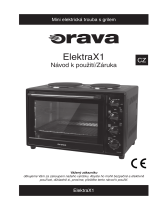 Orava Elektra-X1 Používateľská príručka