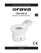 Orava CM-550 A Návod na obsluhu