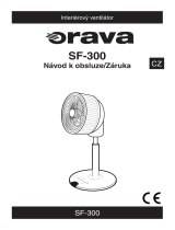 Orava SF-300 Návod na obsluhu