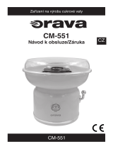 Orava CM-551 Návod na obsluhu