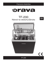 Orava TF-200 Používateľská príručka