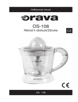 Orava OS-108 Návod na obsluhu