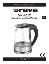 Orava VK-4017 BL Používateľská príručka