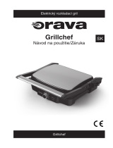 Orava Grillchef Používateľská príručka