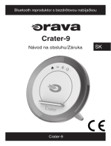 Orava Crater-9 Používateľská príručka
