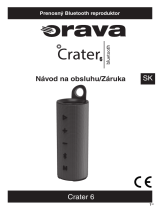 Orava Crater-6 GB Používateľská príručka