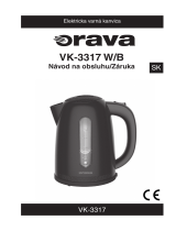 Orava VK-3317 W Používateľská príručka