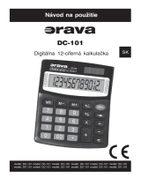 Orava DC-101 Používateľská príručka