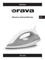 Orava ZE-202 Návod na obsluhu