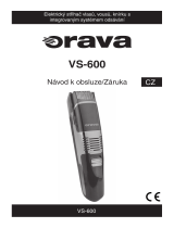 Orava VS-600 Návod na obsluhu