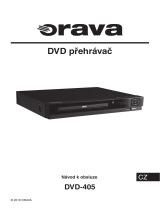 Orava DVD-405 Návod na obsluhu