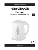 Orava VK-3513 W Používateľská príručka