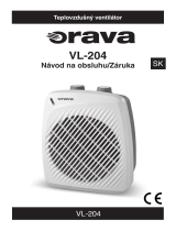 Orava VL-204 Používateľská príručka