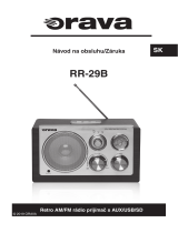 Orava RR-29 B Používateľská príručka