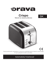 Orava HR-Crispo Používateľská príručka