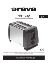 Orava HR-103 A Používateľská príručka