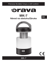 Orava MK-7 Používateľská príručka