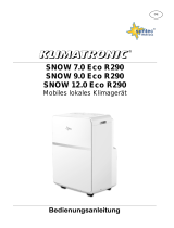 Suntec Wellness PORTABLE AIR CONDITIONER SNOW 12.000 Eco R290 Návod na obsluhu