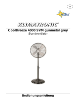 Suntec Wellness PEDESTAL FAN COOLBREEZE 4000 SVM GUNMETAL GREY Návod na obsluhu