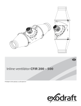 Exodraft CFIR200-500 Návod na obsluhu