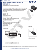 GTV LD-DIMLED-10 Návod na používanie