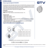 GTV LD-SO224W-NB Návod na používanie