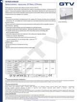 GTV LD-VE4060W-50 Návod na používanie