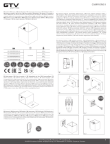 GTV OS-CAMD40WG9KW-10 Návod na používanie