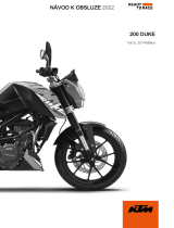 KTM 200 Duke Návod na obsluhu