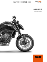 KTM 890 Duke R Návod na obsluhu