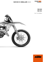 KTM 125 SX Návod na obsluhu