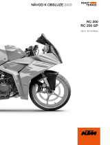 KTM RC 200 Návod na obsluhu