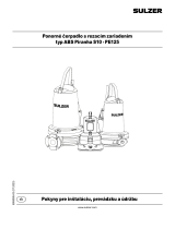 Sulzer Submersible Grinder Pump Type ABS Piranha S10 - PE125 Installation, Operating And Maintenance Instructions