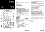 STEINEL Service Fernbedienung RC8 Používateľská príručka