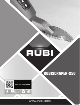 Rubi RUBISCRAPER-250 220V-60Hz Návod na obsluhu