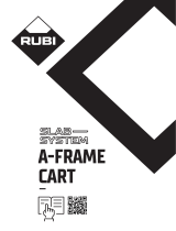 Rubi SLAB A-FRAME TROLLEY Návod na obsluhu