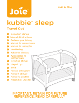 Jole kubbie™ sleep Používateľská príručka
