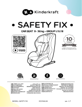 Kinderkraft SAFETY FIX Používateľská príručka