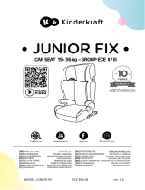Kinderkraft JUNIOR FIX i-Size Používateľská príručka