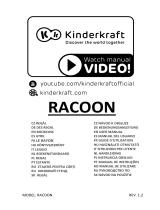 Kinderkraft RACOON Používateľská príručka