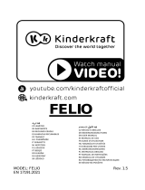 Kinderkraft FELIO Používateľská príručka
