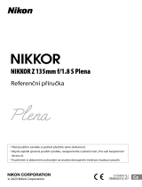 Nikon NIKKOR Z 135mm f/1.8 S Plena referenčná príručka