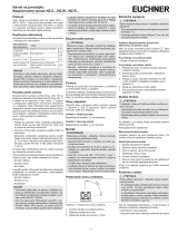 EUCHNER Bezpečnostný spínač NZ.D.../NZ.W.../NZ.R... Návod na používanie