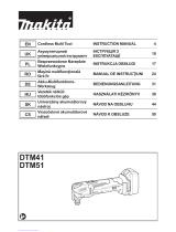 Makita DTM51RTJX4 Používateľská príručka