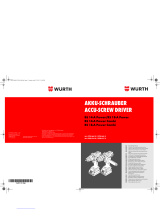 Würth BS 18-A Power Combi Translation Of The Original Operating Instructions