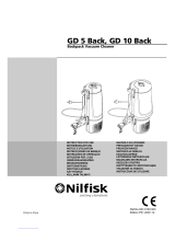 Nilfisk GD 10 BACK Používateľská príručka