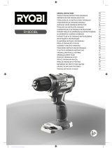 Ryobi R18DDBL Original Instructions Manual