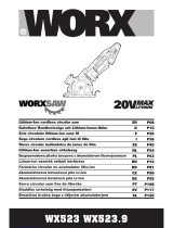 Worx WX523 WorxSaw Používateľská príručka