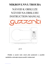 Guzzanti XB2625BG Používateľská príručka